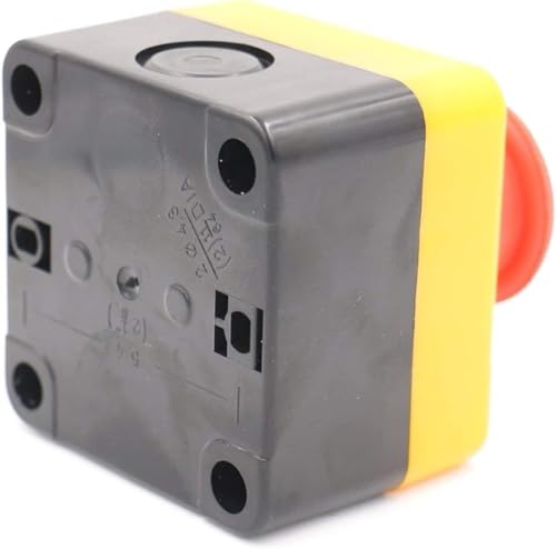 Interrupteur bouton d'arrêt d'urgence 660V pour couper les machines d'atelier - 4