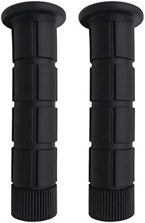 Bike Handlebar Grips (Black, 1 Pair)