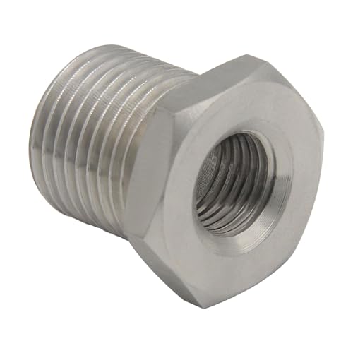 Fitvell Stainless Steel Bulkhead Fitting 1/4 NPT Female Bulked Coupler 2Pcs by Fitvell - Used condition - Image 4