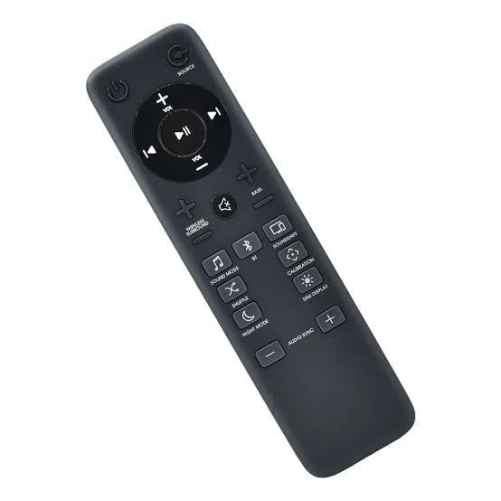 Image of Compatible JBL Sound Bar Remote Control | Replacement Remote for JBL BAR 2.1, BAR 3.1 & BAR 5.1 Soundbar Systems | Easy-to-Use Remote | No Pairing Required