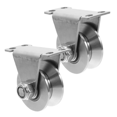 COSMEVIVI Heavy Moving Pulley for Weights Track Pulley Rail for Ceiling Installation