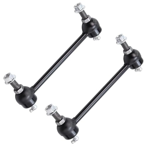 Image of Detroit Axle - 8pc Struts Kit for 2002 2003 2004 Nissan Pathfinder INFINITI QX4, 2 Front Struts with Coil Spring Assembly 2 Rear Shock Absorbers 4 Front and Rear Sway Bars Replacement Suspension