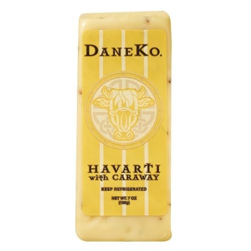 DaneKo Caraway Havarti Bar, 7 oz, 6 Pack