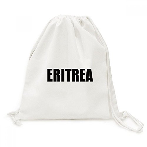 Sac à dos Érythrée en toile noire pour vos sorties et loisirs