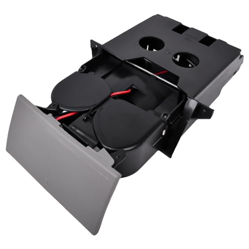 Dixhills Armaturenbrett Getränkehalter Geeignet für Rechtslenker, Aschenbecher Münzhalter Baugruppe, Trinkwasser Becherhalter Ersatz für Transporter T5 Autozubehör Teil# 7H285860130T