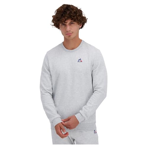 Le Coq Sportif ESS Crew Sweat N°2 M Gris chiné Clair