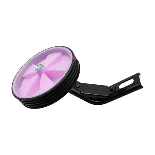 Image of Pair of Black Bicycle Auxiliary Wheel Children's Bicycle Accessories,Training Wheels Kids Bike Children Training Bike Wheel