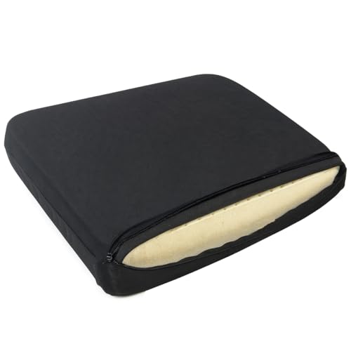 Organic Latex Seat Cushion with Organic Removable Cotton Cover - GOLSGOTS Certified - 3 Firm product thumbnail 11