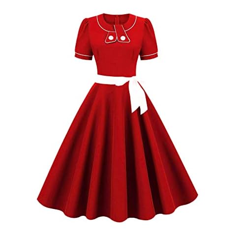 AXOE Women Vintage A-line Cocktail Dress Cover