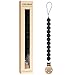 Attache sucette pour bébé, Garçons Filles Silicone Anneau de Dentition Bébé, Silicone Attache Tétine Soothie Clips Sucette Chaîne Sans BPA (Black)
