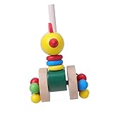 Trotteur pour bébé : facile à installer et à retirer, un choix de pour les amis qui ont un bébé, chariot en bois