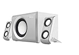  Trust Soundforce 2.1 Quicksilver Lautsprecher 15W RMS, silber