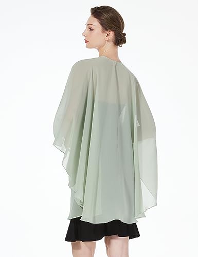 Summer Shawls and Wraps for Women Evening Dresses Bridal Wedding Lightweight Party Travel Chiffon Scarf2