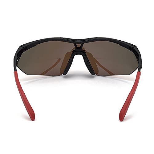 Sunglasses Adidas Sport SP 0016 01L Shiny Black/Roviex Mirror4