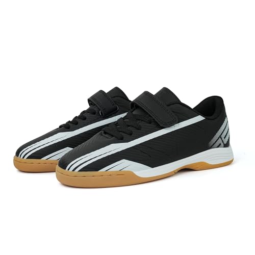 brooman Kids Indoor Soccer Shoes Boys Girls Futsal Soccer Sneakers4