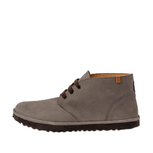 Chaussures El Naturalista N5374 Pleasant Grey en cuir confort gris pour homme et femme