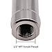 DERNORD Rotary Spray Ball NPT Female CIP Tank Cleaning Ball 360° Spray Pattern, Stainless Steel 304 (1/2