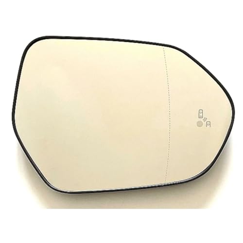 Verre de rétroviseur gauche pour Prius 2016-2019 et Camry 2018-2021 grand angle dégivrant