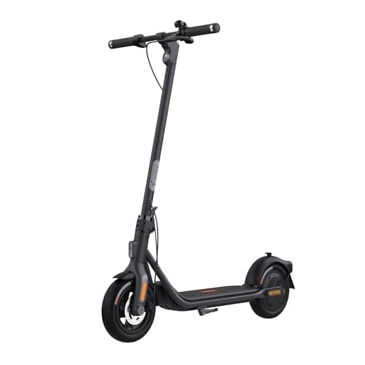 Segway Ninebot F2 Electric KickScooter - 350W Motor, Up to 25 Mi Range and 18 MPH, w/t 10-inch‎ Self-Sealing Tubeless Tires, Dual Braking System and Cruise Control, UL-2272 Certified