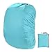 M METERXITY Waterproof Backpack Rain Cover, 15L-25L Waterproof Backpack Cover, Bag Rain Cover with a Carry Pouch for Hiking/Biking/Camping/Outdoor Traveling [Lake Blue]