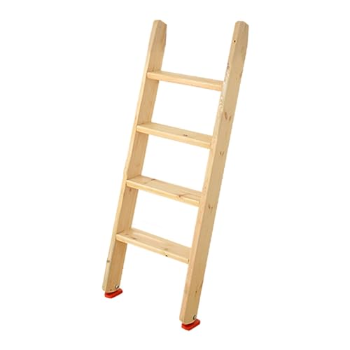 Scala a gradini da parete per finestra, pozzo, ingresso, salvaspazio, scaletta per letti da dormitorio, tetto esterno/garage, scala da arrampicata, capacità 150 kg, altezza 124,5 cm