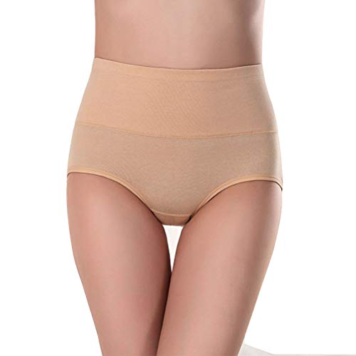 Image of UMMISS Womens Underwear,Cotton High Waist Underwear for Women Full Coverage Soft Comfortable Briefs Panty Multipack