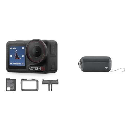 【セット買い】【Amazon限定】DJI アクションカメラ Osmo Action 5 Pro エッセンシャルコンボ 小型 1/1.3インチセンサー付き 防水 4K/120fps映像 被写体トラッキング 手ブレ補正 デュアルOLEDタッチ画面 スポーツ v