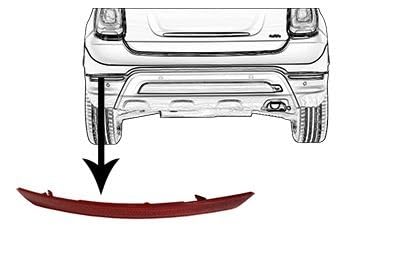 VAN WEZEL Catarifrangente 1604929 Compatibile con: FIAT 500X