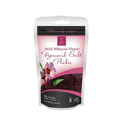 Sal en escamas piramidales Wild Hibiscus 3.5 oz miniatura 1