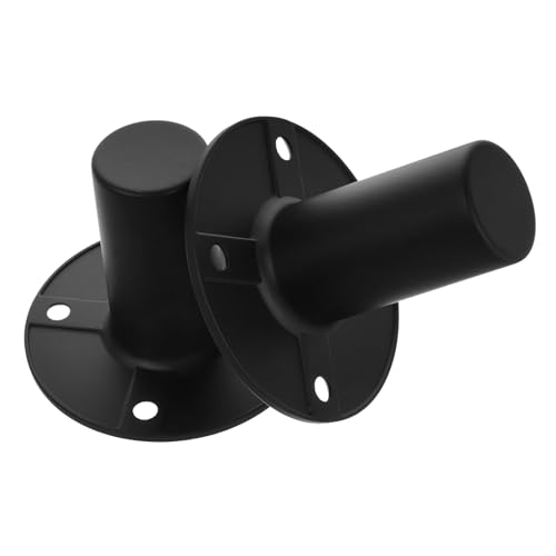 BESPORTBLE 2 piezas Soporte de Altavoz Base Metálica Estable Pedestal Resistente para Altavoces de Escenario Interior Accesorio Compatible para Mejorar Calidad de Sonido
