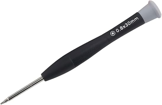 Precision 0.8mm P2 Pentalobe Screwdriver 5-Point Star Small Magnetic Screwdriver Compatible with iPhone Repair Tool