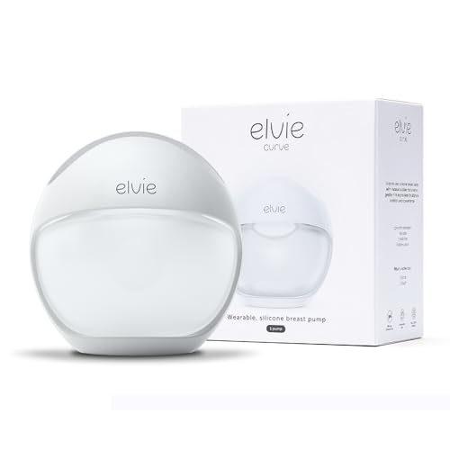 Elvie Curve - Manual Wearable Breast Pump - Hands-Free,...