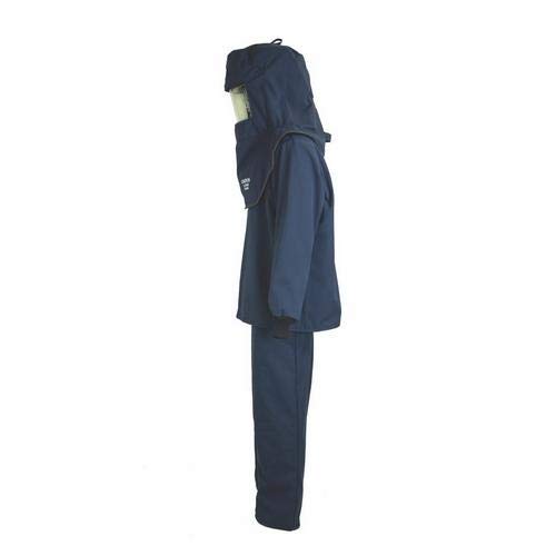 Oberon Company LAN4-BIB-L, LAN4 PPE4 Arc Flash Navy Blue Bib-Overall