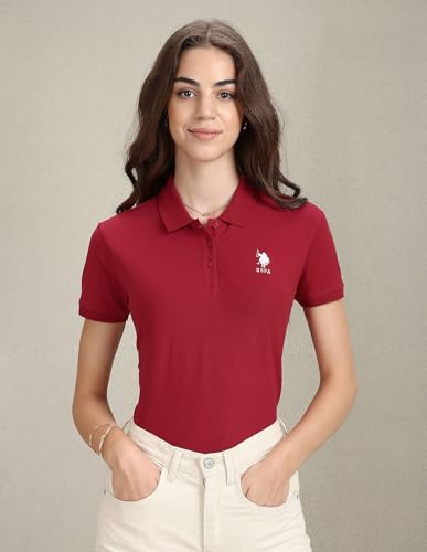 Image of U.S. Polo ASSN. Women's Cotton Regular Fit T-Shirt