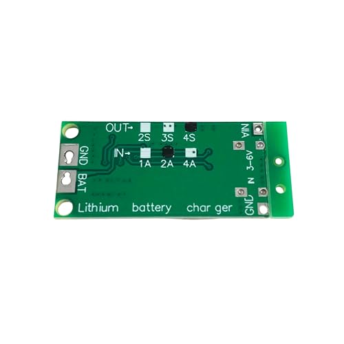 Image of ROBOWAY 10Pcs 4S 2A Polymer Lithium Ion Charger Type-C | 14.8V 18650 Battery Charging Module | USB-C Input, Boost Converter, LED Indicator, Overcharge Protection (Pack of 10)