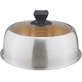 Deckel, austauschbarer Deckel aus transparentem Glas, Edelstahl, Dampfgarer, Bratpfanne, Eisenpfanne, Ersatz für Küchendeckel, Küchenkochgeschirr (30 cm)
