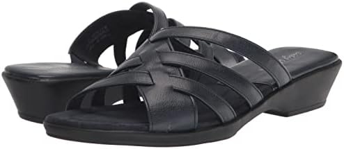 Easy Street Women's Rapid Slide Sandal, Navy, 6 Wide | Image 6