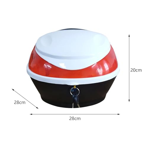 Maletero trasero impermeable con cierre de seguridad para resguardar equipaje 3