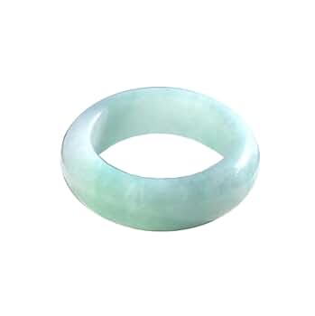 天然氷翡翠 氷グリーン花くり抜きリング Amazon | [Agst-chi] 天然 氷糯種 翡翠 緑入り リング くりぬき