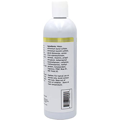 Image of LumiLyt Shampoo - General Cleansing, Grooming, & Conditioning Pet's Hair Coat - Effective for Both Cats & Dogs - Contains Oatmeal & Vitamins, 12 fl oz