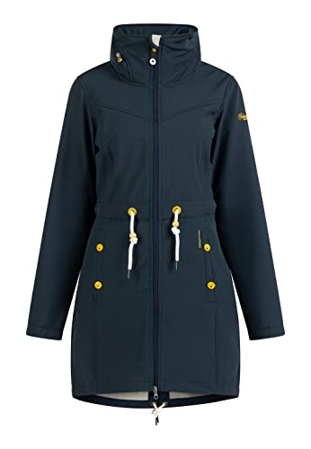 Schmuddelwedda Damen Softshellmantel mit Magic Print 34325124,...