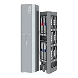 Longue durée de vie de l'outil : le jeu de tournevis est fabriqué en acier à haute dureté et résistant à l'usure pour une utilisation et une résistance plus longues. Il répond aux exigences de plusieurs modèles de tournevis tout en offrant 71 options d'embouts précises pour des travaux de démontage et de montage détaillés