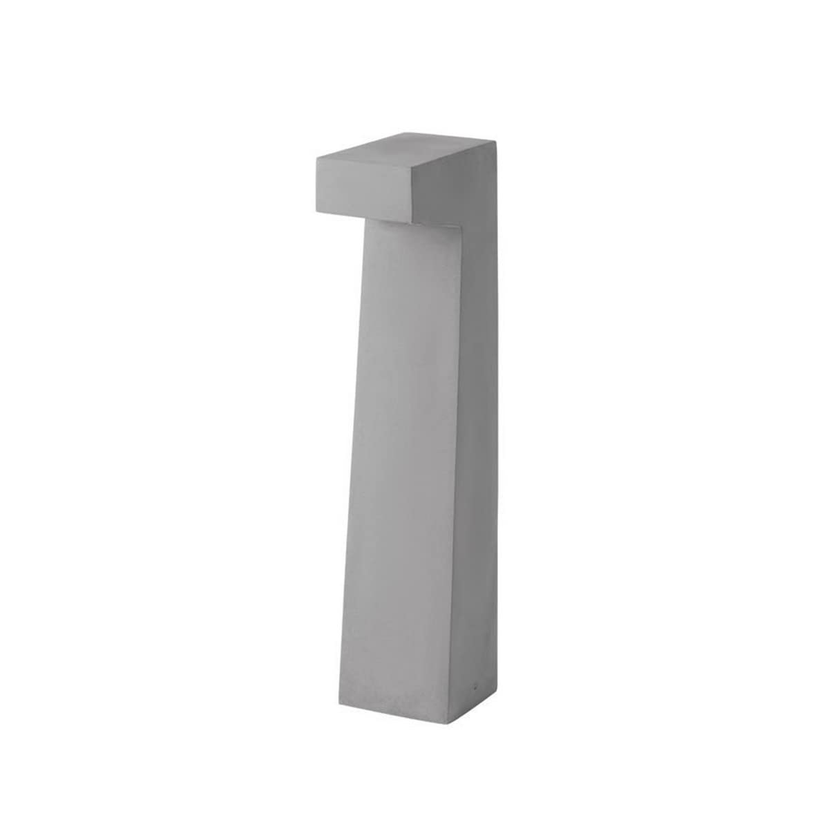 Merano Beaumont Poteau extérieur Gris Ciment Verre LED 5W 200Lm 3000K IP65