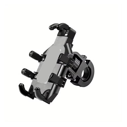 XWHYLL navegación para Motocicleta Soporte para Teléfono Móvil Ocho Garras para Motocicleta Scooter A&TV Bicicleta Eléctrica Accesorios para Soporte para GPS de teléfono(Handle Bar Mounting)