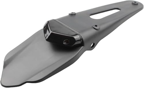 Luz trasera para moto de enduro y rutas off-road con soporte de matrícula Honda ahumado