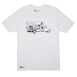 Offizielles Zoo York Produkt. Zoo York Herren Panel Truck T-Shirt, Weiß (White Wht), Small