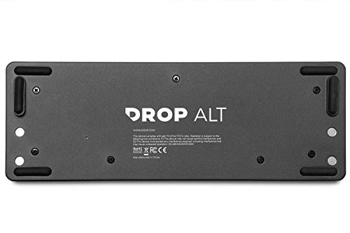 Drop ALT Mechanical Keyboard — 65% (67 Key) Gaming Keyboard, Hot-Swap Switches, Programmable Macros, RGB LED Backlighting, USB-C, Doubleshot PBT, Aluminum Frame (Barebones, Black) (Renewed) - Thumbnail 4