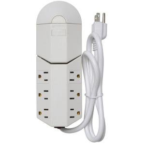 Brinks Indoor Digital 2 Event Timer Strip and Power Outlet