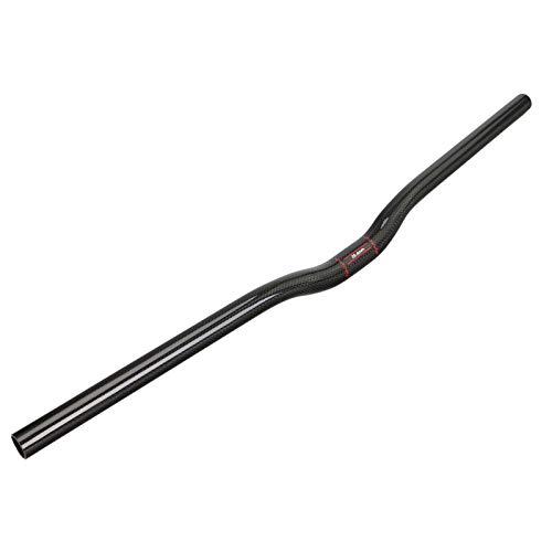 Alfa Pasca Manillar de Bicicleta de Carbono MTB, Manillar de Bicicleta de montaña de Carbono de 25,4 * 640/660/680 / 700mm