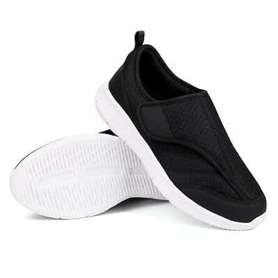Ortho + Rest Women Orthopedic Diabetic Walking Shoes Slip On Shoes for Swollen Feet